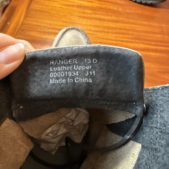 Polo Ralph Lauren Ranger Hiking Boots – Olive Green – Men's 13D – Suede Leather - Picture 10 of 11